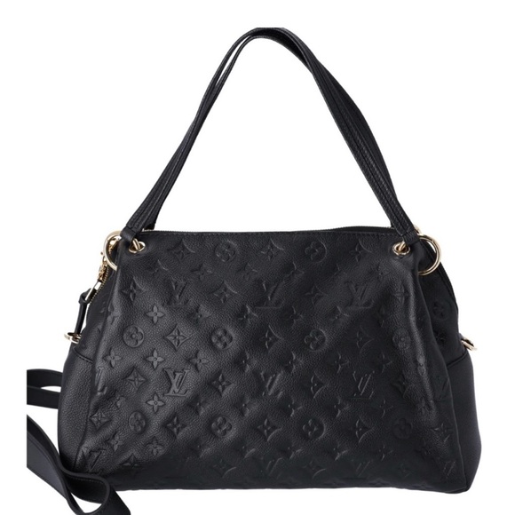 LOUIS VUITTON PONTHIEU PM BLACK HANDBAG - Picture 11 of 12